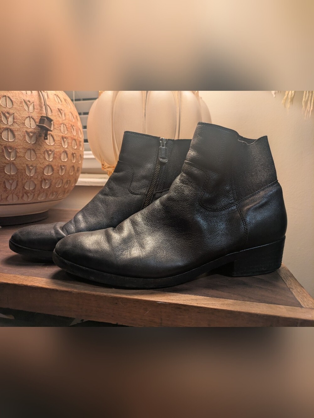 Eileen Fisher Women's leather Boots sz 11